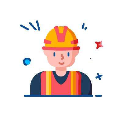 Worker GIF Icon